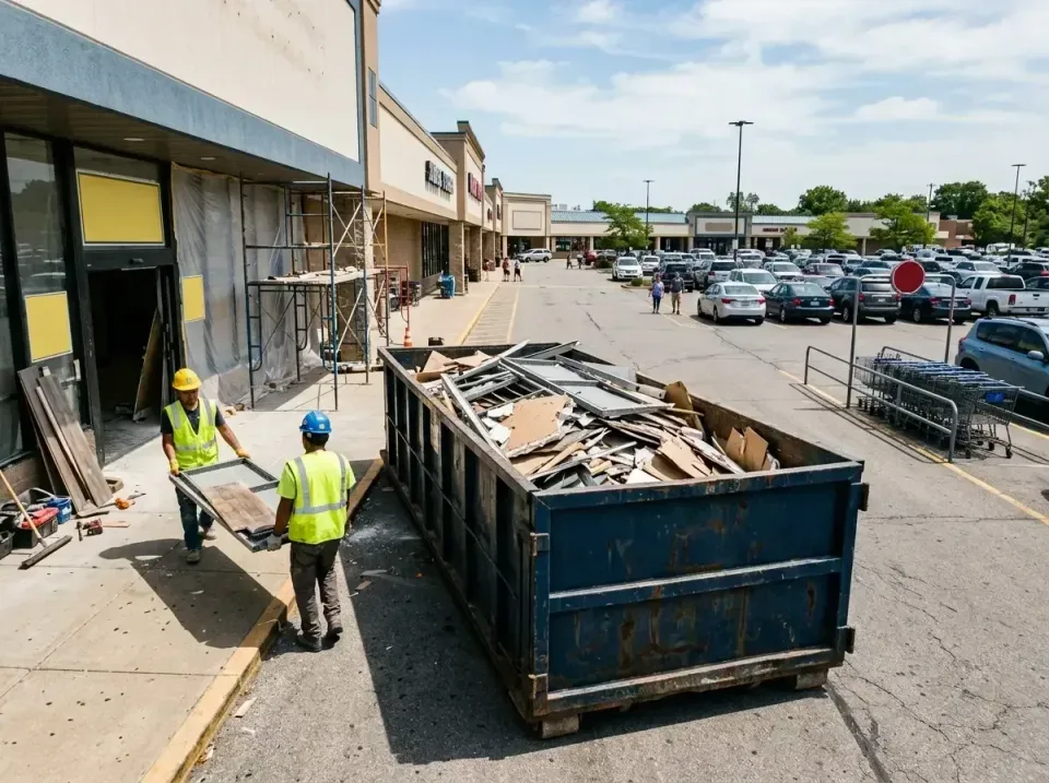 retail-store-renovation-debris-003 — frequently asked questions, Roll-off Dumpster Rentals in Middlebranch, OH